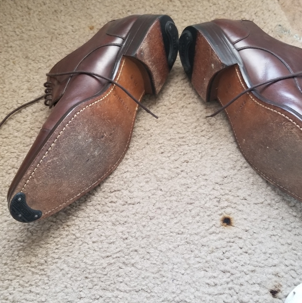 Magnanni men brown leather shoe